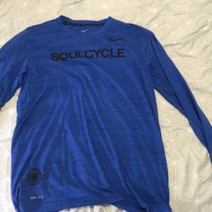 Soulcycle/Nike long sleeve Dri-fit shirt Large